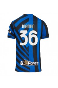 Inter Milan Matteo Darmian #36 Fotballdrakt Hjemme Klær 2024-25 Korte ermer